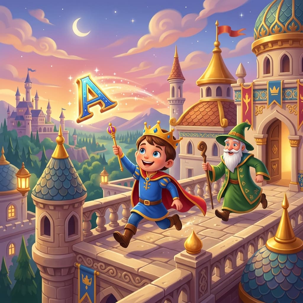 The Wind-Whisked Alphabet: Akbar and Birbal's Rooftop Chase